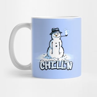 Chill'n Snowman Mug